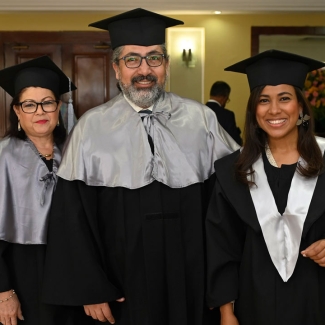 Josefina Matrillet, Miguel Vega, Lucivel Ávila.