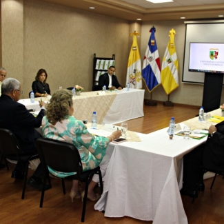 recibimiento de la juna de directores fundacion-2